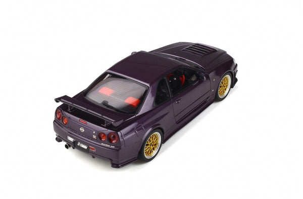 Ottomobile Nissan Skyline R34 Gt R Nismo Z Tune Midnight Purple 1 18 S Prestigecollectables