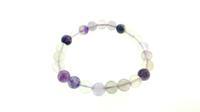 Fluorite Bead Bracelet