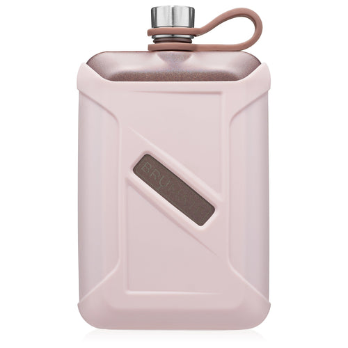 Liquor Canteen 8oz | Glitter Rose Gold