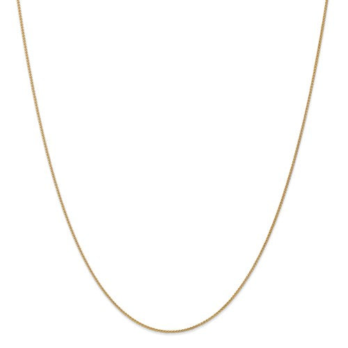 Leslie's 14K 1mm Spiga (Wheat) Chain