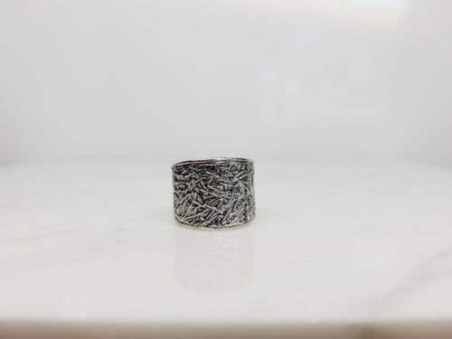 Splinter Pattern Ring