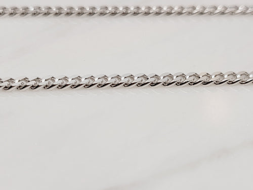 Sterling Silver Curb 2.7mm Chain