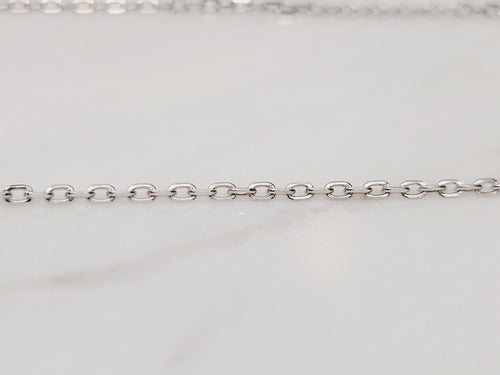 Sterling Silver Diamond Cut Cable 1.2mm Chain