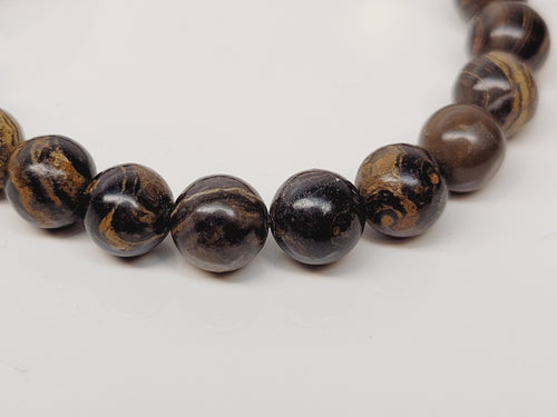 Stromatolite Bead Bracelet