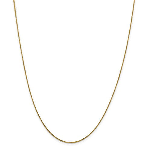 Leslie's 14K Diamond Cut Quadra Wheat Chain