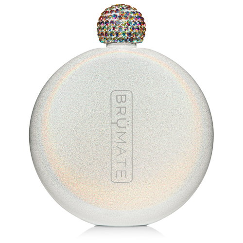 Glitter Flask | Ice White