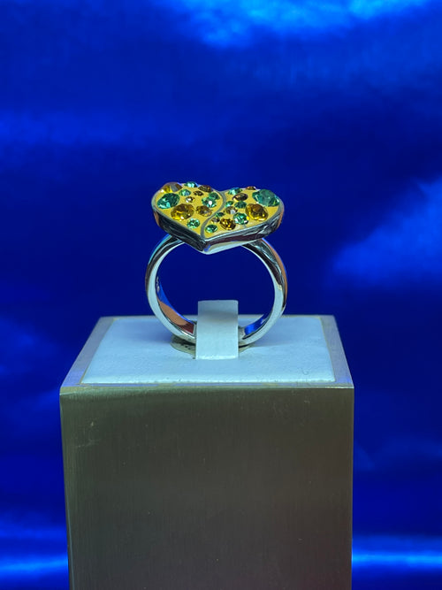 Yellow Heart Ring