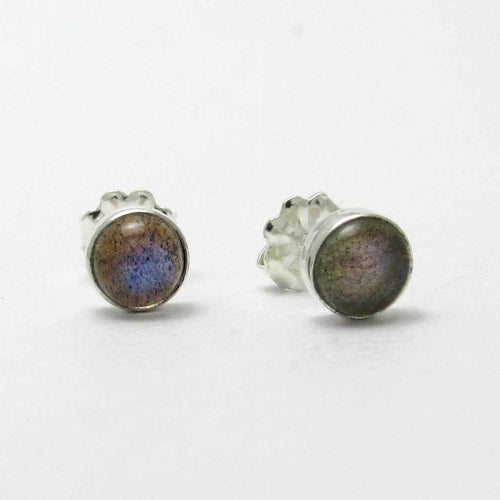 5mm Labradorite Stud Earrings