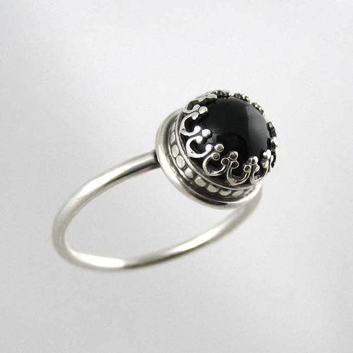 Rook Onyx Ring