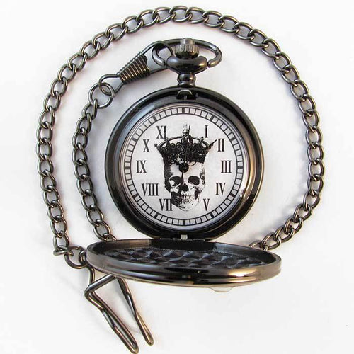 Skeleton King Pocket Watch