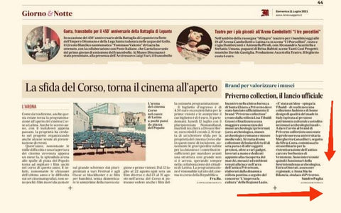 Il Messaggero Latina cartaceo 11 luglio 2021