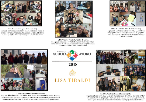 Lisa Tibaldi Terra Mia alternates school work year 2018 voucher of CCIAA Latina