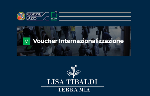 Lisa Tibaldi Terra Mia won the Voucher for the Internationalization 2019 of the Lazio Region-Lazio Innova