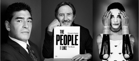 Giovanni Gastel la mostra "The People I like" con Maradona e Bebe 