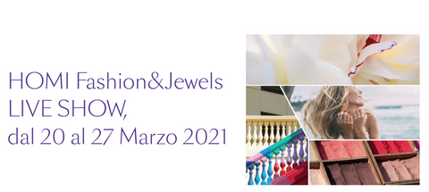 Lisa Tibaldi Terra Mia partecipa a Homi Fashion&Jewels digital edition Live show dal 20 al 27 Marzo