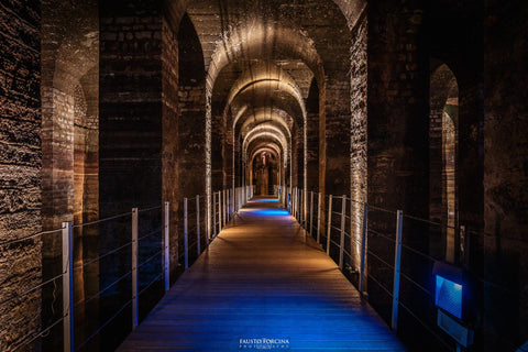 Cisternone romano di Formia fotografato da Fausto Forcina photography