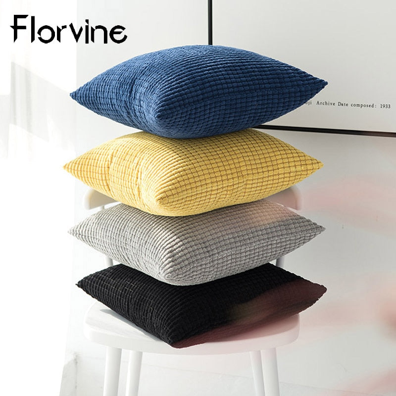 Decorative Pillows For Sofa Cushion Covers Pure Color Simple Car Home Decorecottage