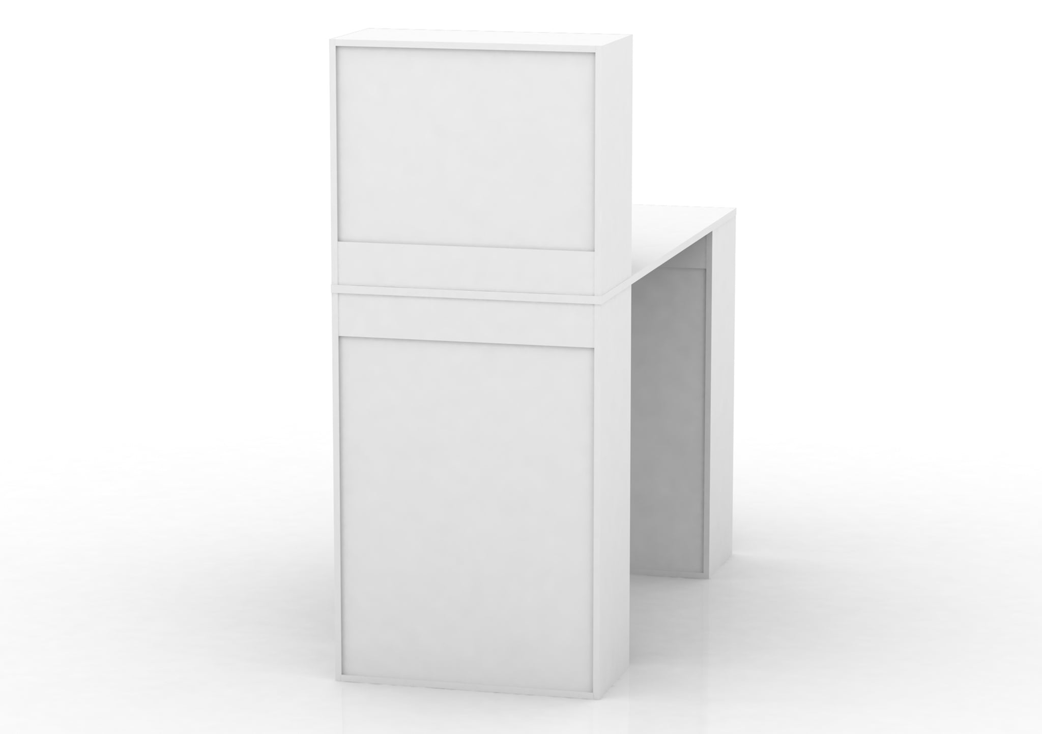 Baxter Multi Storage Office Desk White Felip Felip Australia