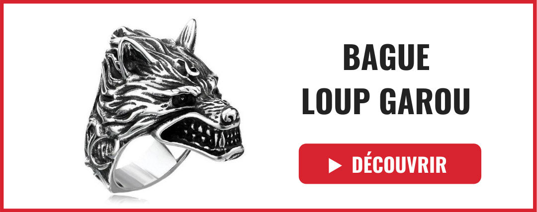 bague loup garou