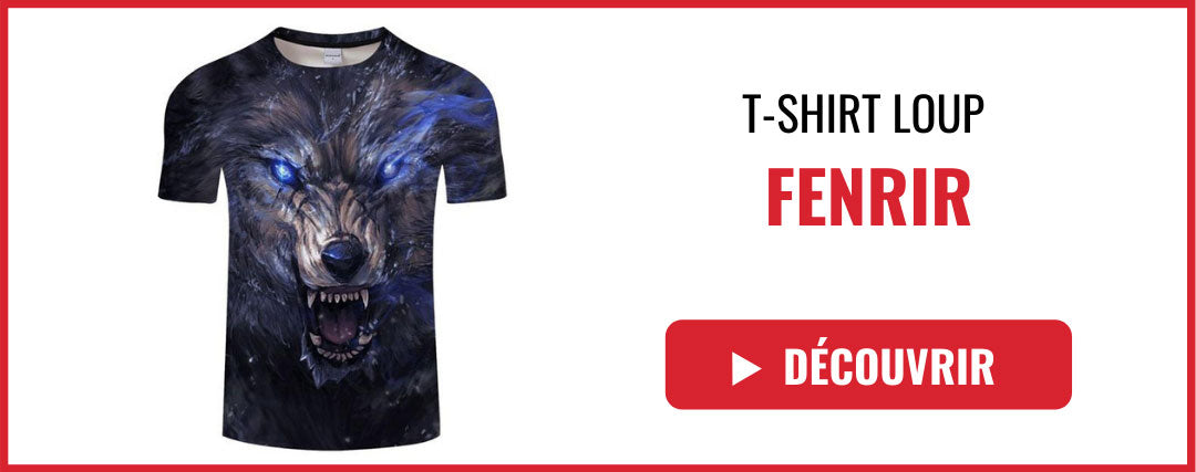 t shirt loup fenrir