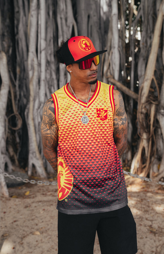 OLIVE & YELLOW COMBAT CAMO BASKETBALL JERSEY – Hawaii's Finest