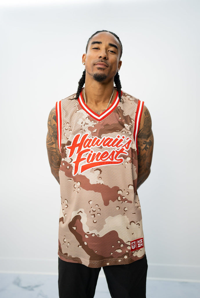 ALOHA FESTIVAL CAMO BASEBALL JERSEY