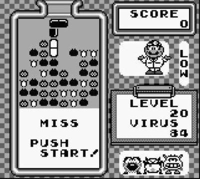 Dr. Mario Gameboy game