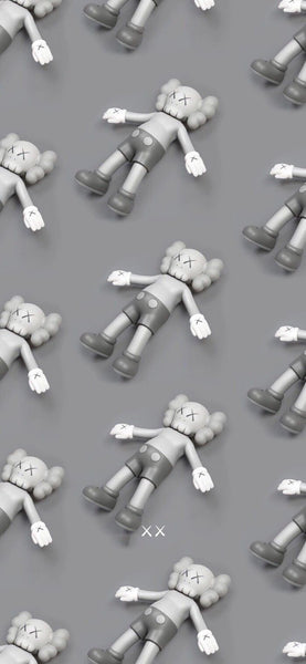 Sleeping KAWS iPhone Wallpaper