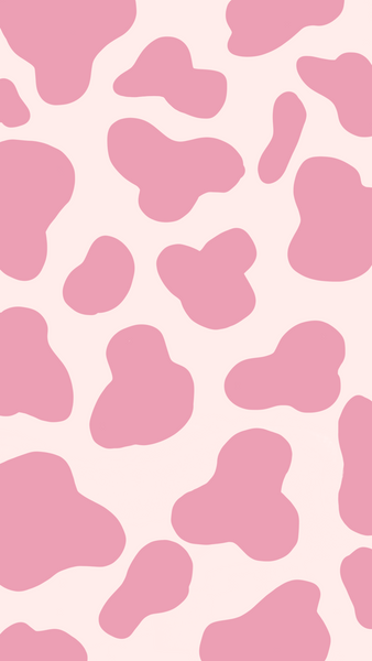 pink cow print wallpaper