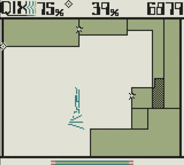 QIX Gameboy game