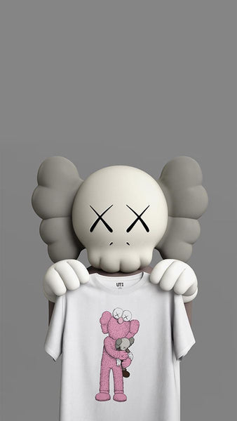 KAWS x UNIQLO iPhone Wallpaper