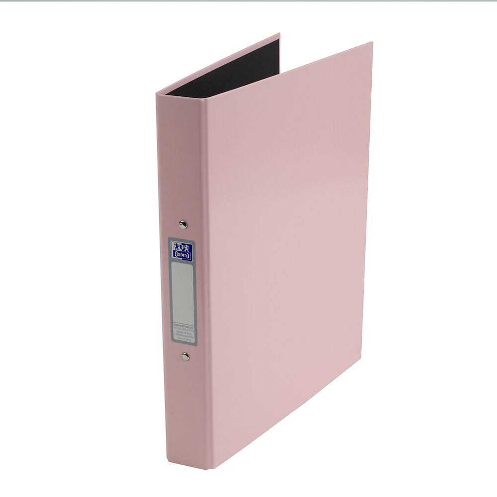 Oxford Ring Binder, 2 ring, Pastel Pink - Oxford Notebooks product image