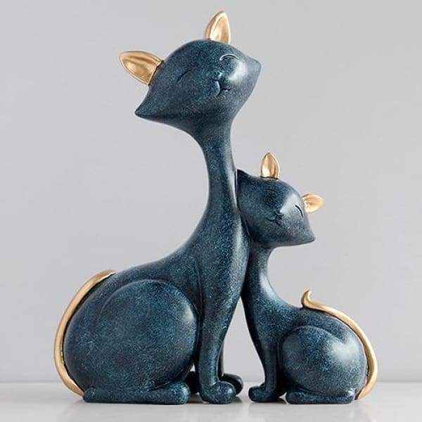Resin decor figurine luxury home decor mom & kitten decorgenics figurine –  DECORGENICS