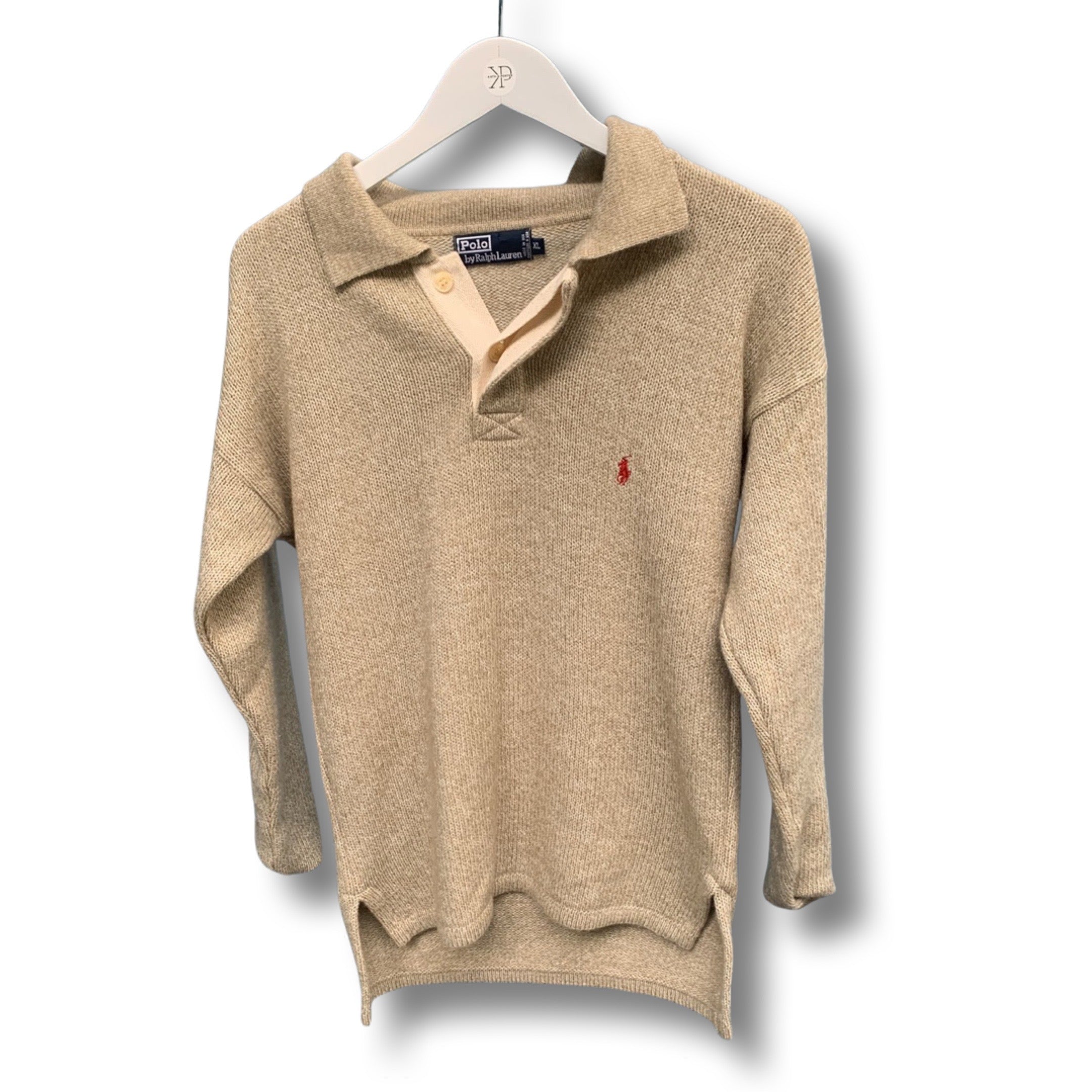 Rugby sweater by Polo Ralph Lauren.