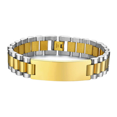 10MM -15.5MM Luxury Custom Metal Bracelet - Premium Oyster Style