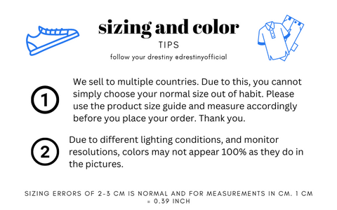 Cargo Shirts - Sizing Tips