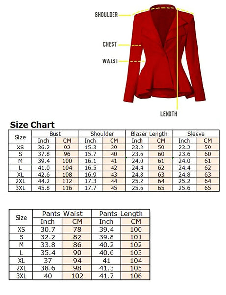 Corduroy Pant Suit Womens Size Guide