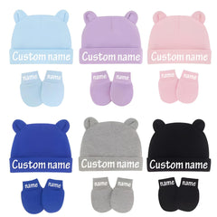 Drestiny-Custom Name Hat & Mitten Sets For Baby-Save up to 50% off + Free Shipping and No Taxes!