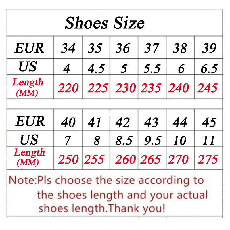 Mens High Top Basketball Shoes - Size Guide