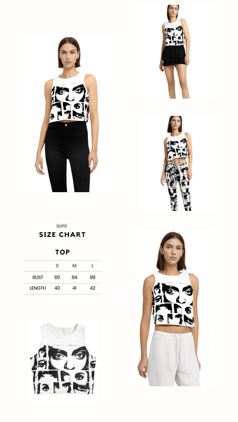 Stand out in this trendy graphic crop top for women. Shop Drestiny for exclusive savings, free shipping, and tax covered. Save up to 50% off!