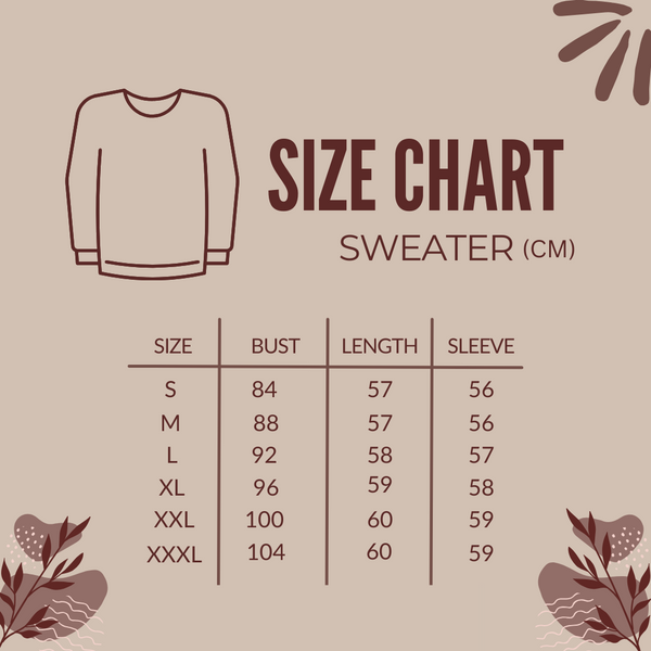 Women's Sweater Size Guide