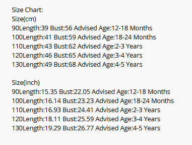 Brown Denim Jacket For Boy's Size Guide