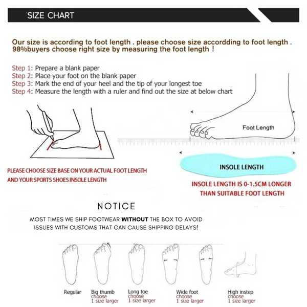 Feather Women's Boots With High Heels - How to measure your feet for accurate sizing