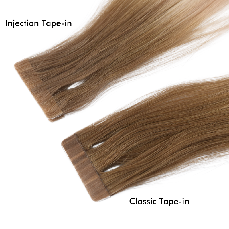 Hairlaya Injection Tape vs Classic tape