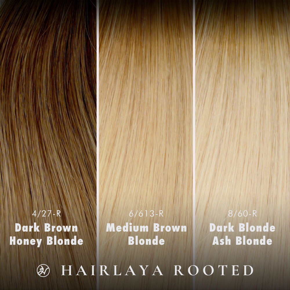 Hairlaya Rooted hand-tied extensions