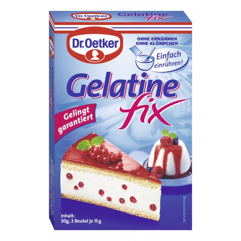 1 packet of gelatin