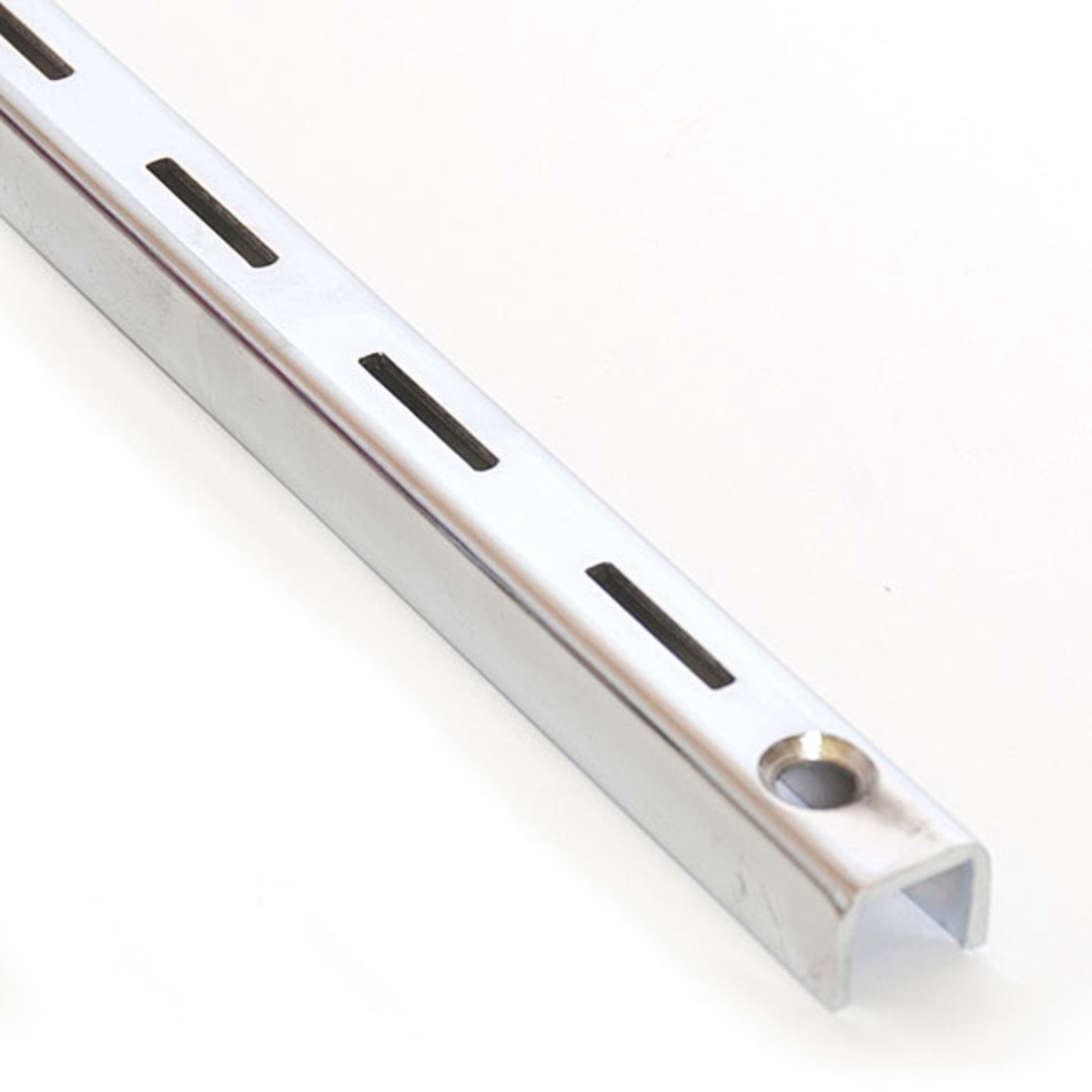 Heavy Duty Single Slot Standard - 8' - Chrome