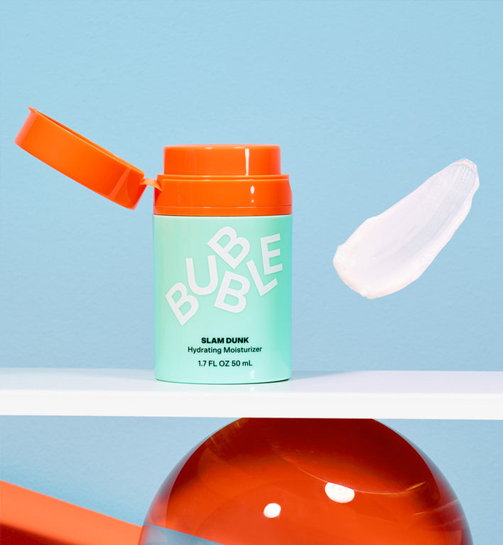 bubble skincare slam dunk hydrating moisturizer