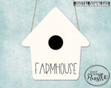Farmhouse Birdhouse for Tiered Trays Png - RD inspired Birdhouse Bundle Sublimation Designs Templates - Digital Instant Download