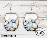 Stemless Wine Glass PNG- Rocks  in Wine Glass Sublimation Designs Download-Wine Glass Earring Template -Psalm 31:3 - Rock of Friendship